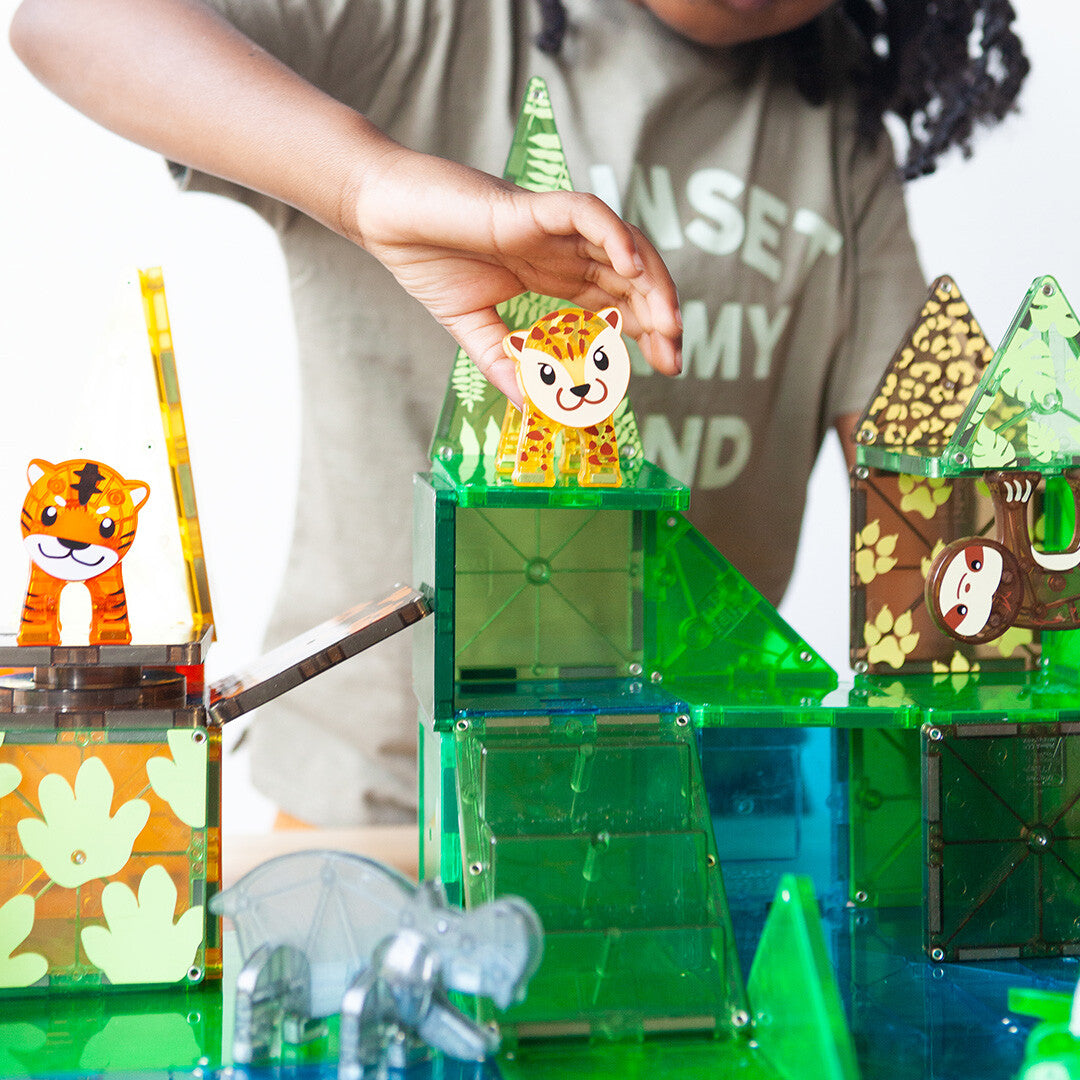 MAGNA-TILES jungle animals - 25st