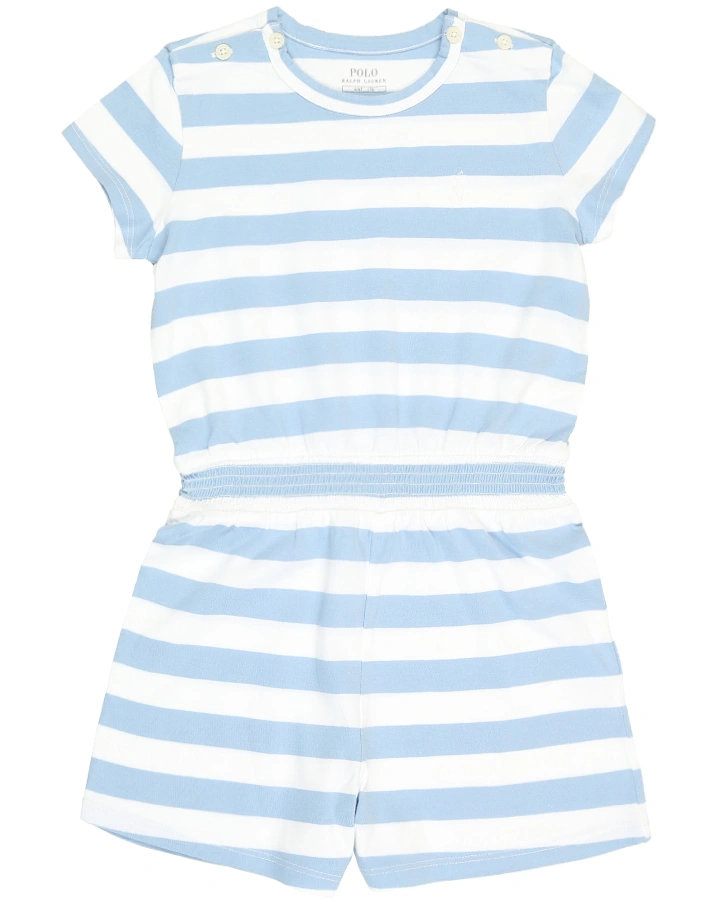 Jumpsuit CORE gestreift in blau/weiß