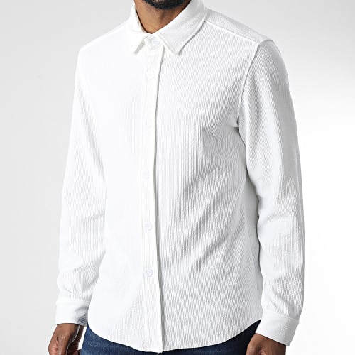 Chemise Manches Longues Blanc