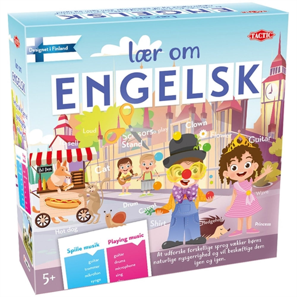 Lær Om Engelsk - Tactic Games → Luksusbaby.dk