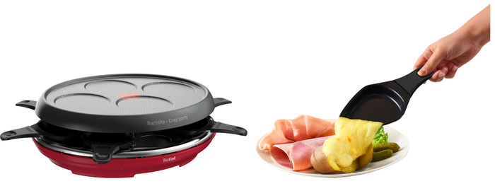 COLORMANIA 8 coupelles rouge plaque crep'party