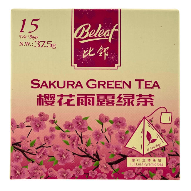 Beleaf Sakura Groene Thee 37.5g