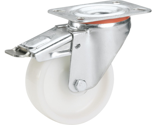 Tarrox vergrendelbaar zwenkwiel, polyamide, 80 x 30 mm