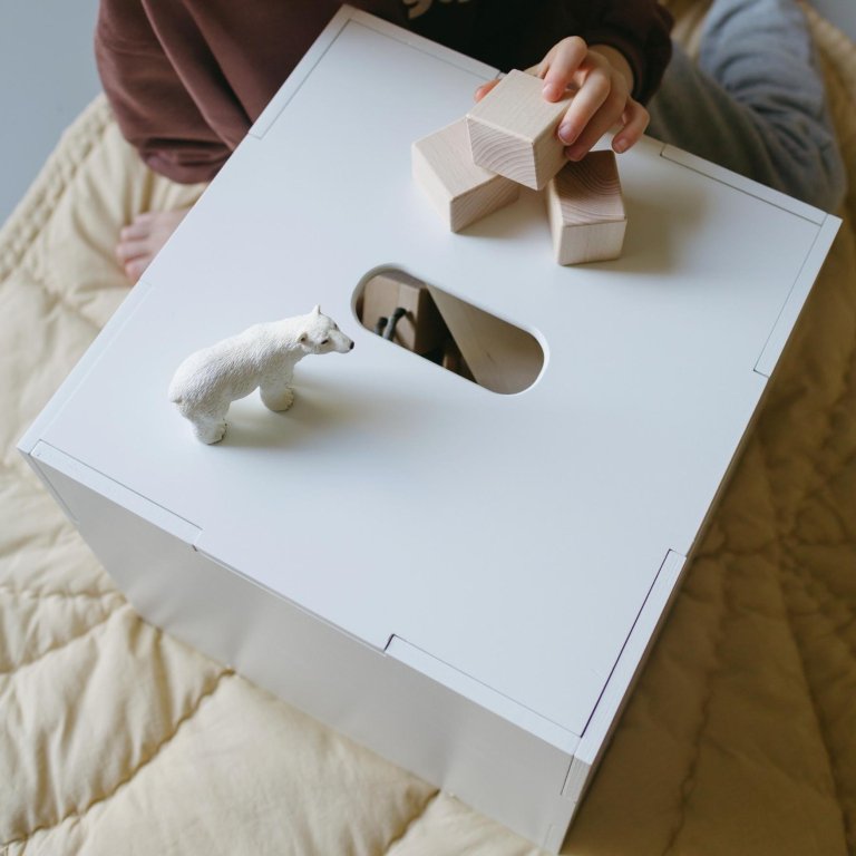 Nofred Cube Storage opbergbak Natural