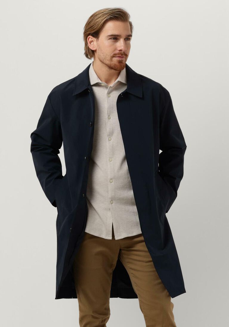 SELECTED HOMME donkerblauwe selected homme regenjas slhdalton mac coat w