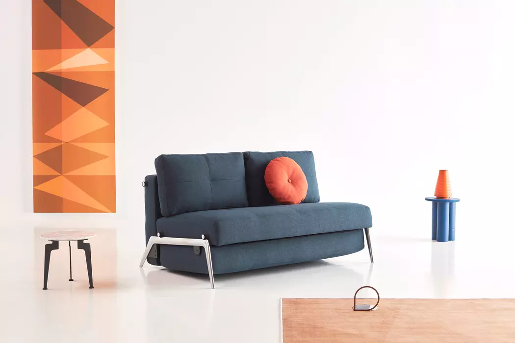 Schlafsofa Cubed Aluminium