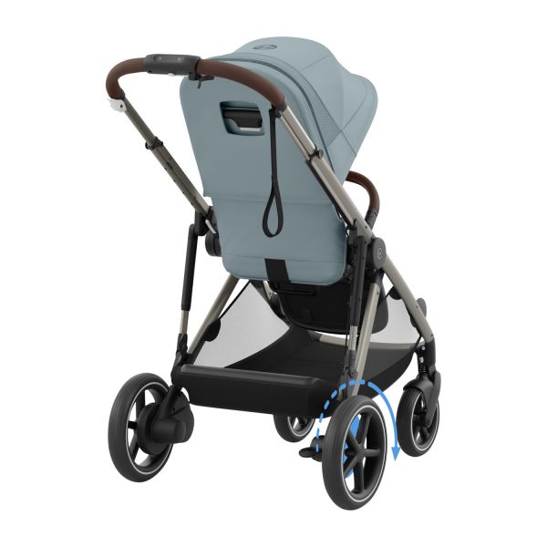 Cybex E-Gazelle S Kinderwagen 2-in-1 - Taupe - Almond Beige / Beige
