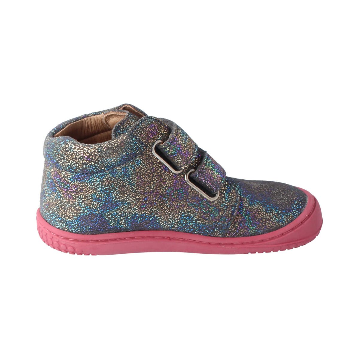 202113-3 CHAMELiiON velours leather glitter grey velcro Weite/M