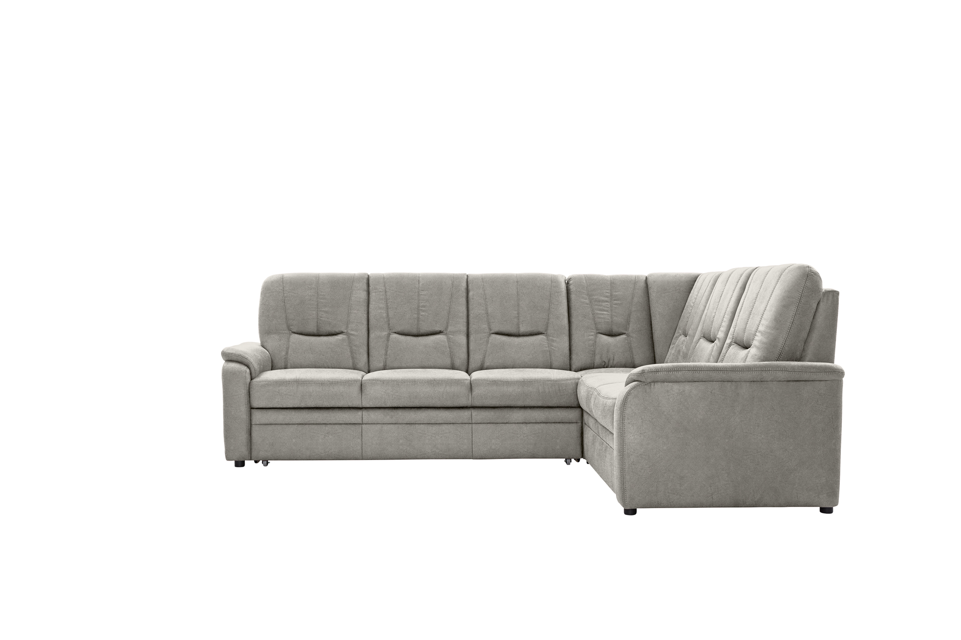 polsterpower Ecksofa - Saddle alu - Basismodell - rechts