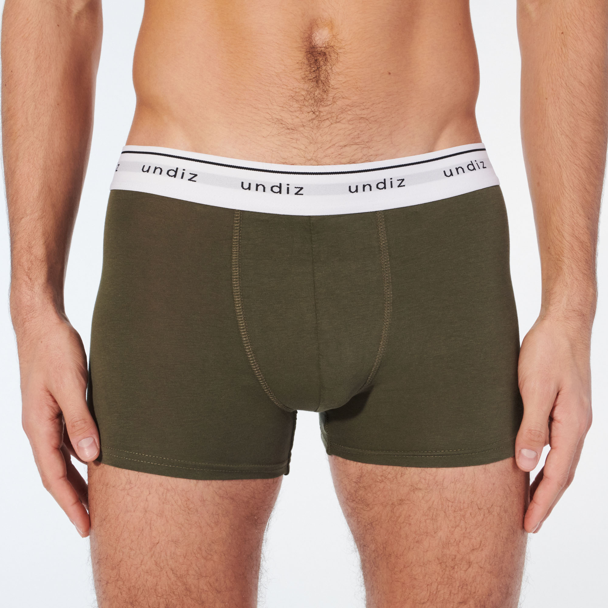 Boxer uni en coton