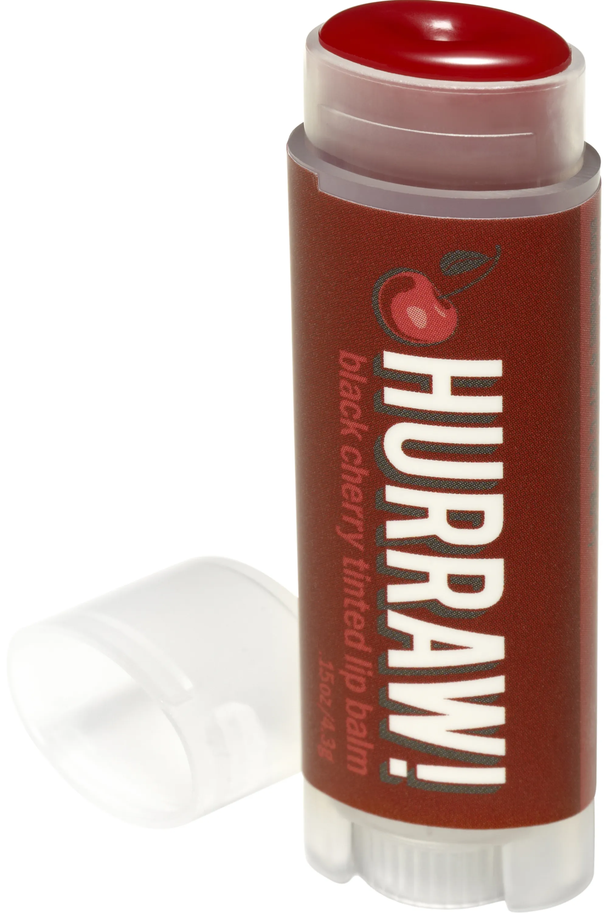 Hurraw! Baume à lèvres naturel teinté Cerise Noire-4.7 g