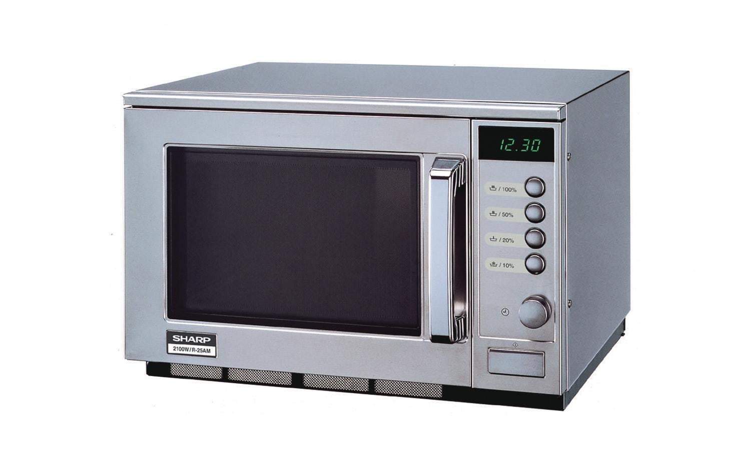 Mikrowelle R25AM Silber<br>2100 W-Mikrowelle