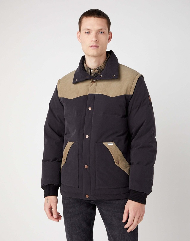 Wrangler Kurzjacke »WRANGLER Jacken Detachable Sleeve«