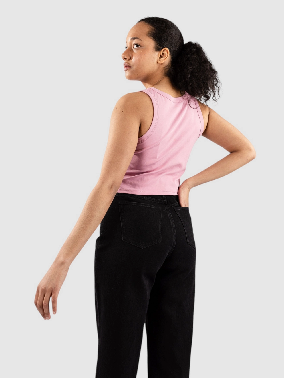 Blue Tomato Cropped Tank Top rose smooth
