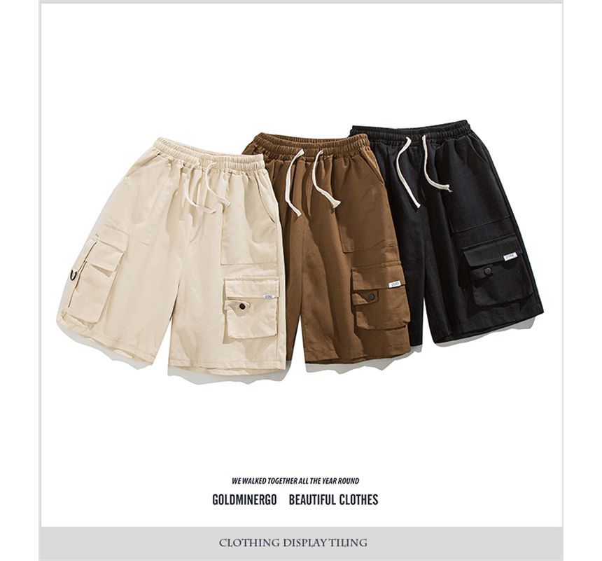 Yelmenor - Losse cargoshorts met elastische taille