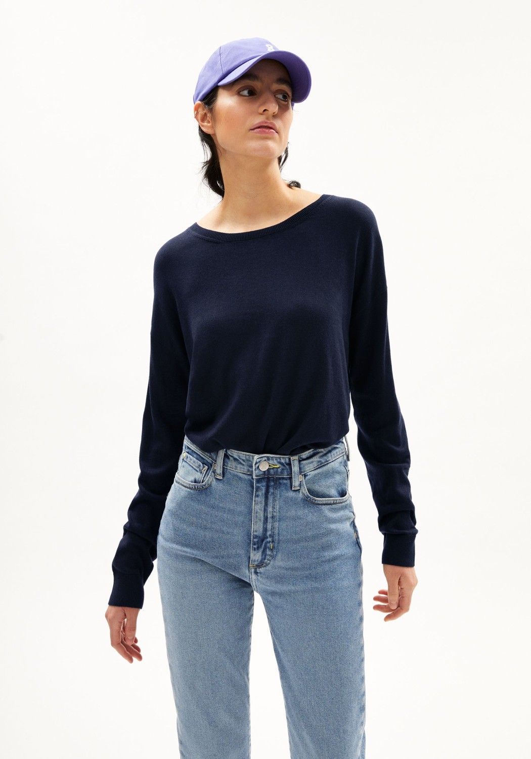 Armedangels Pullover Laarni Night Sky