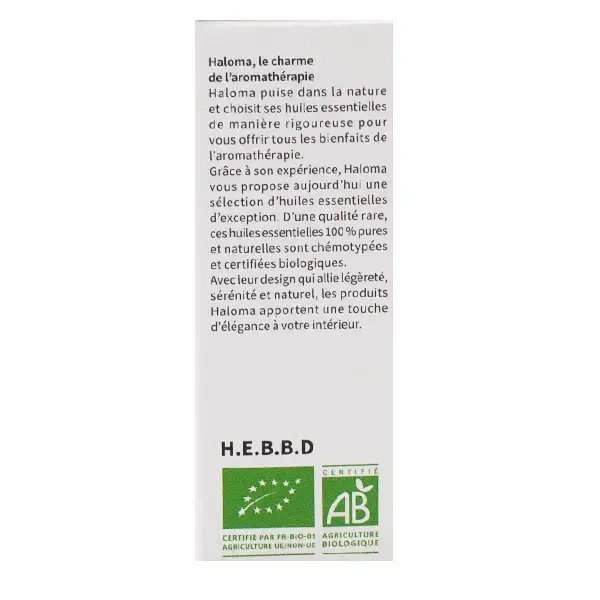 Óleo Essencial de Citronela de Java Orgânica Haloma 10ml