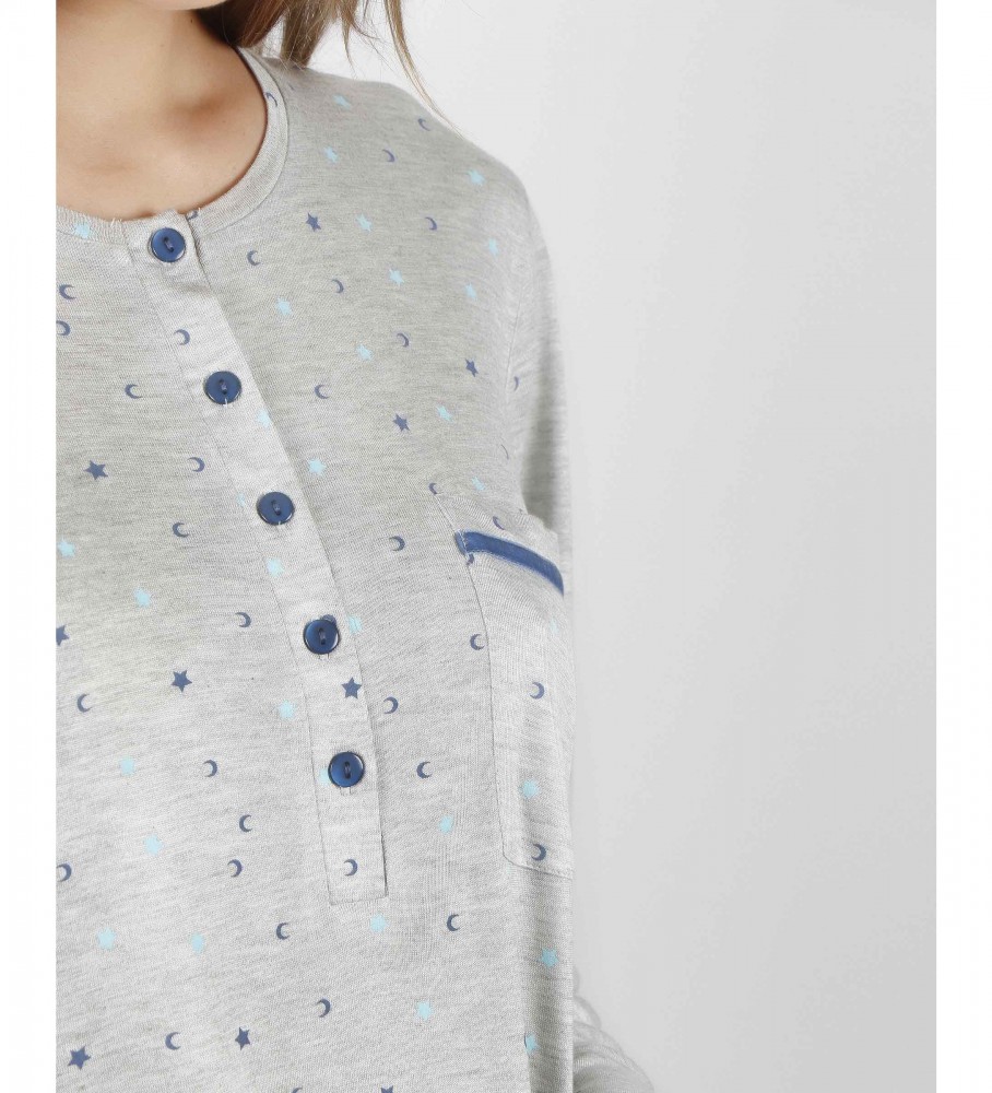 Admas Camisola Little Moons gris