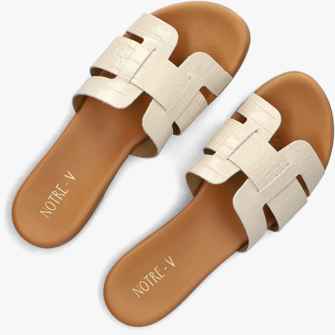 beige notre-v slippers 179874