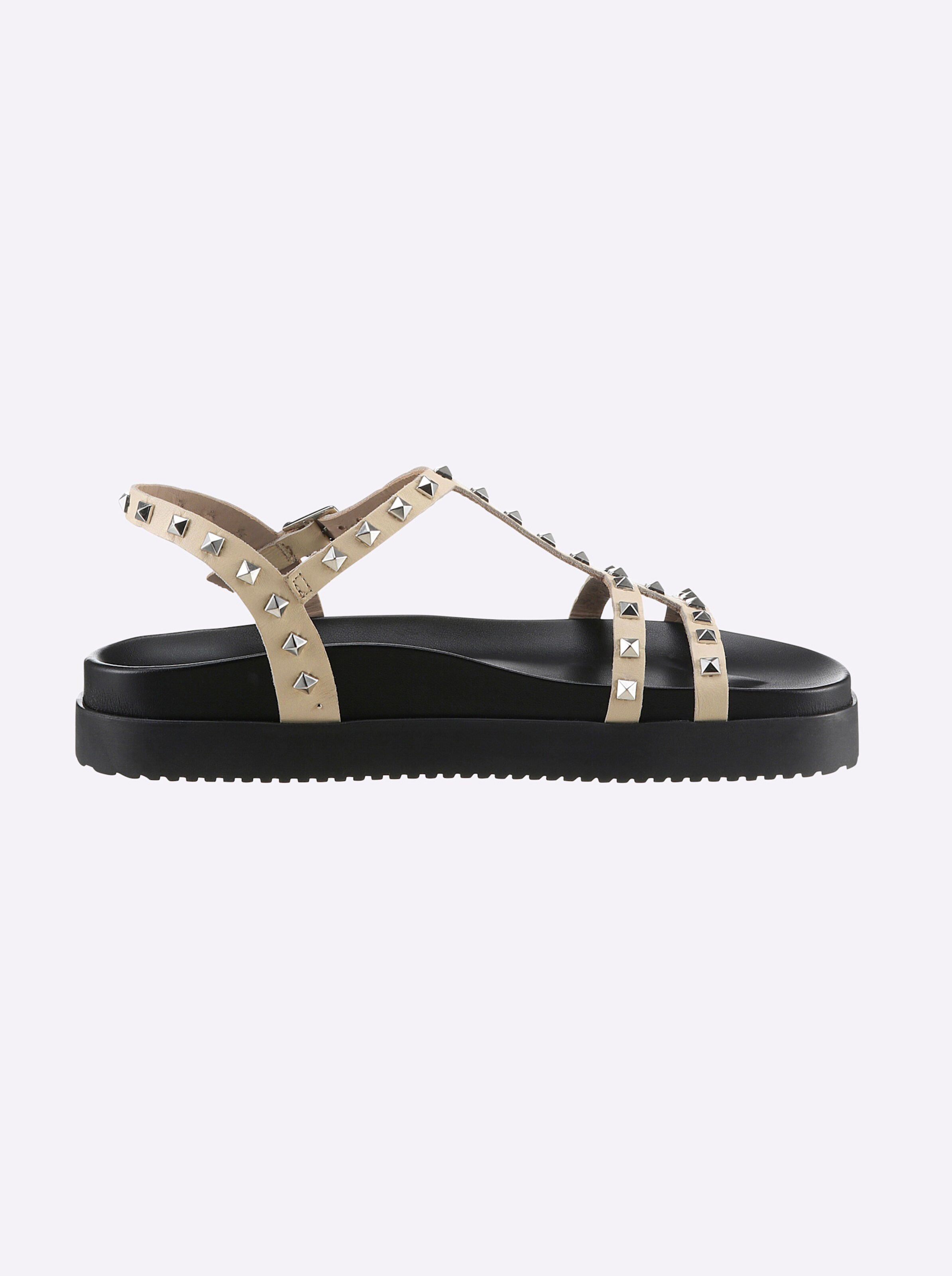 heine Sandale in beige