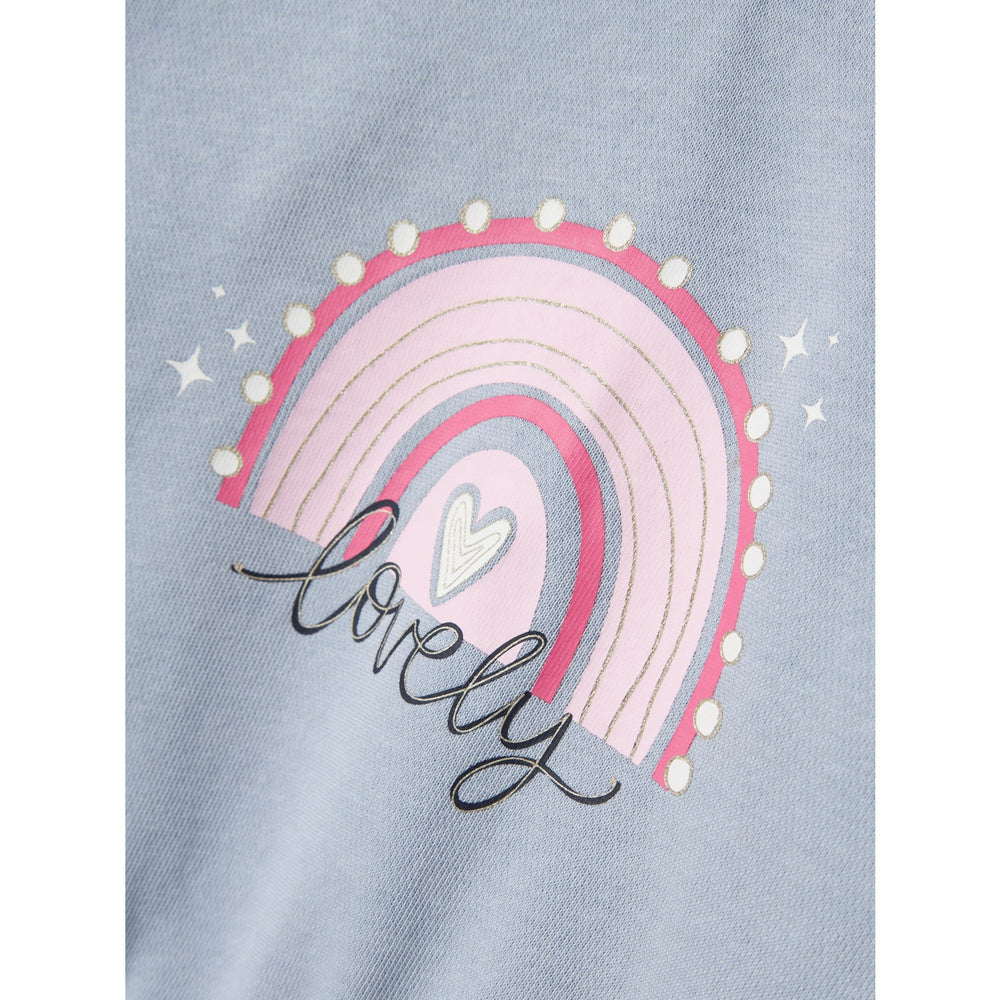 Køb Name It Subdued Blue Love Venus Regular Sweatshirt