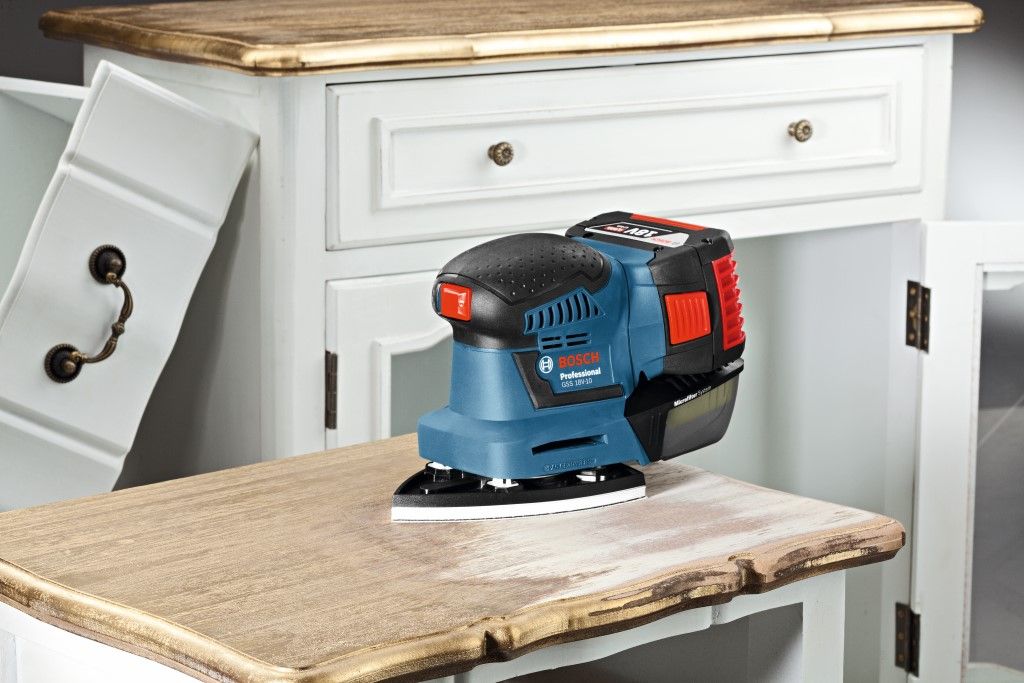 Bosch GSS 18V-10 Accu vlakschuurmachine - 06019D0200