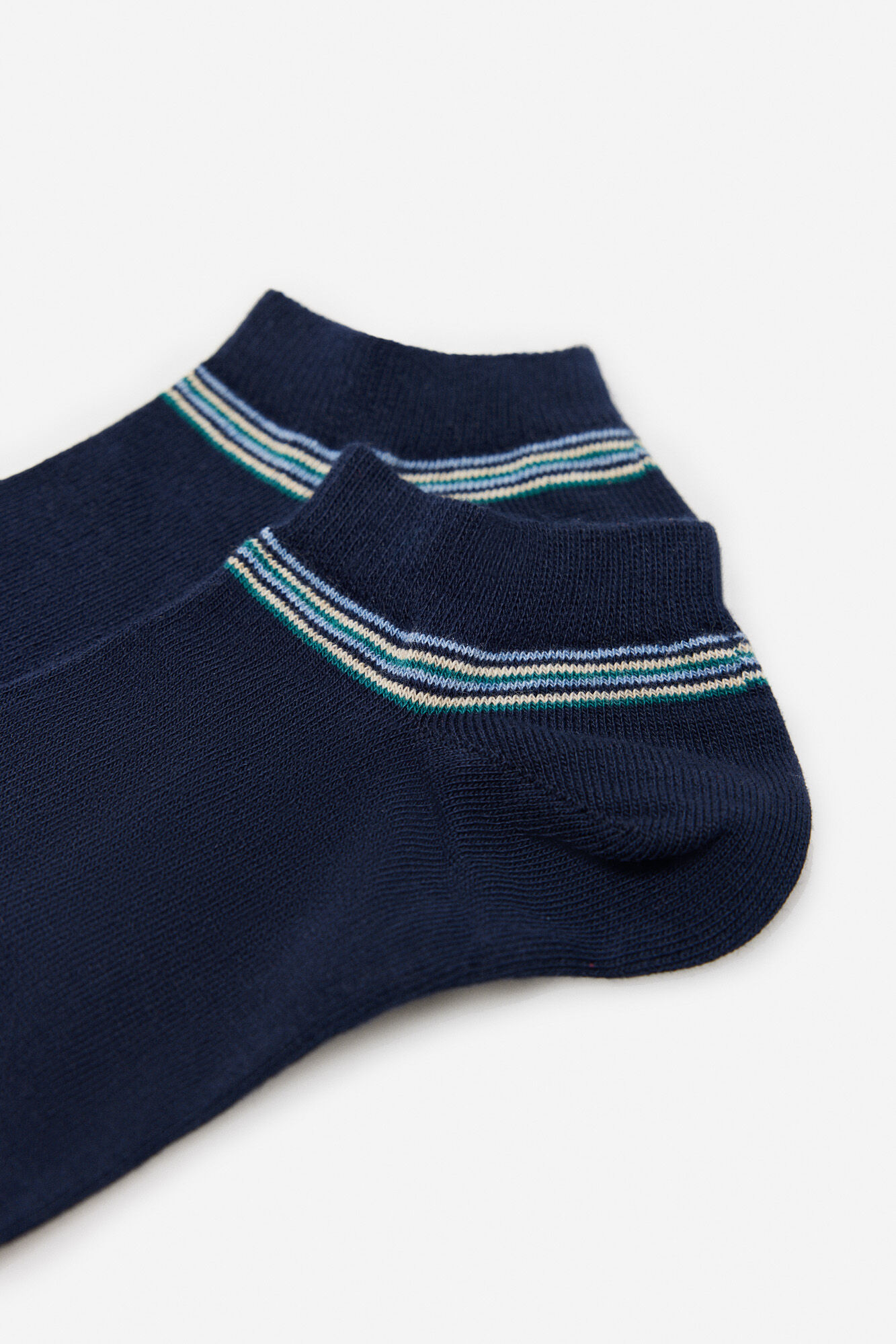 Calcetín tobillero coolmax - Azul marinho