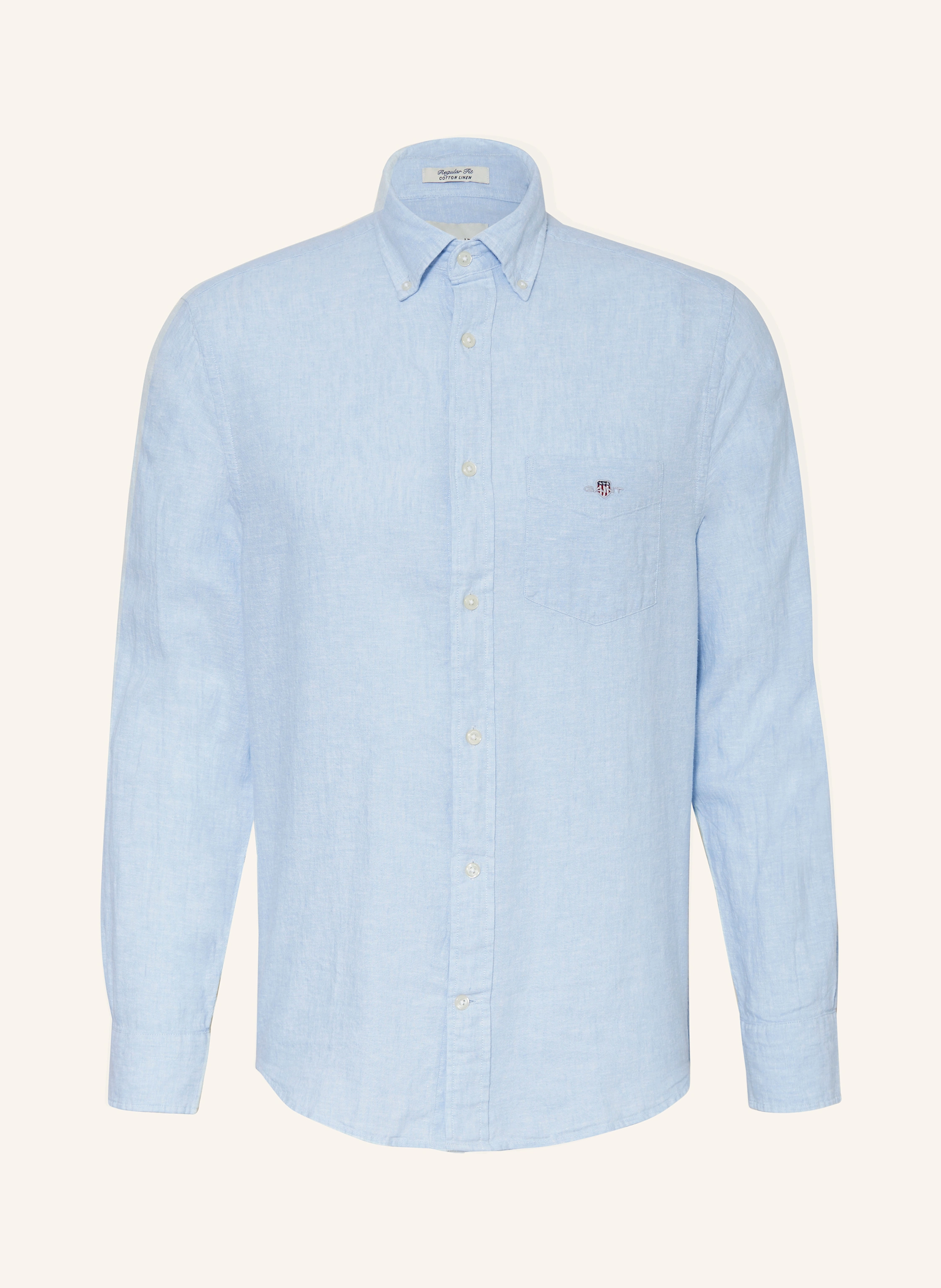 GANT Hemd Regular Fit mit Leinen