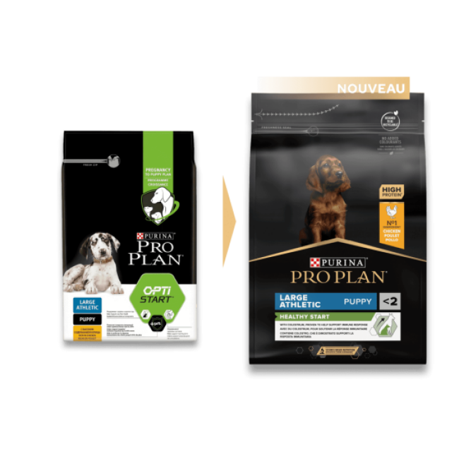 Croquettes Pro Plan Large Athletic Puppy Healthy Start