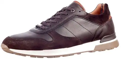 1402 BERKELMANS BRUIN - maat 47 sneaker bruin - maat 47 Calandschoen