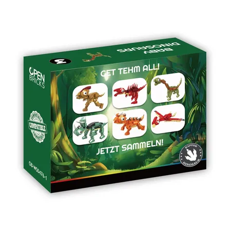 Open Bricks Dinosaurier Brontosaurus