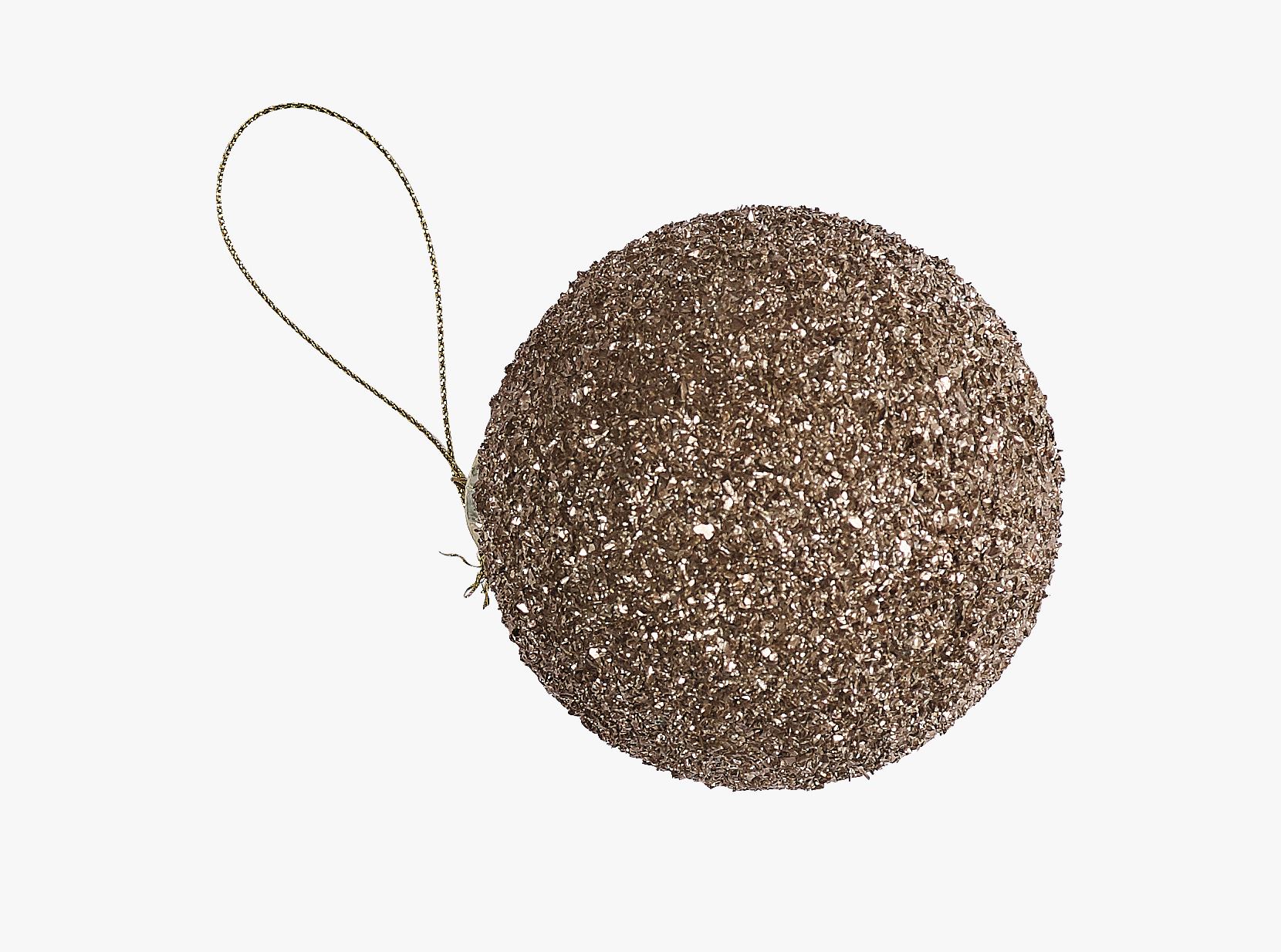 Julekule gull - ø 8 cm
