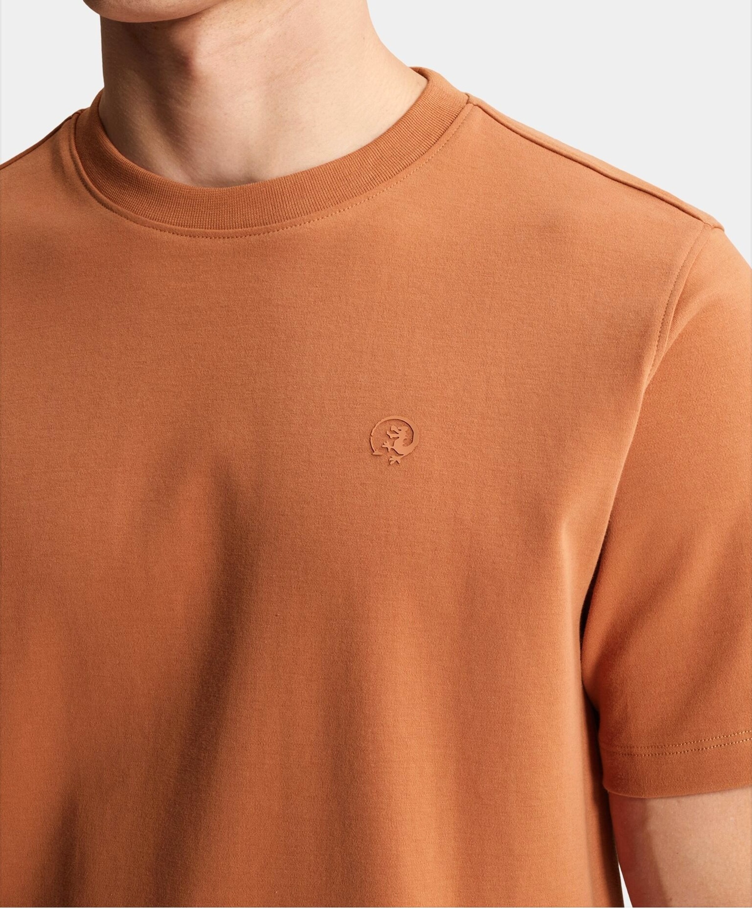 Cast Iron Heren T-shirt oranje