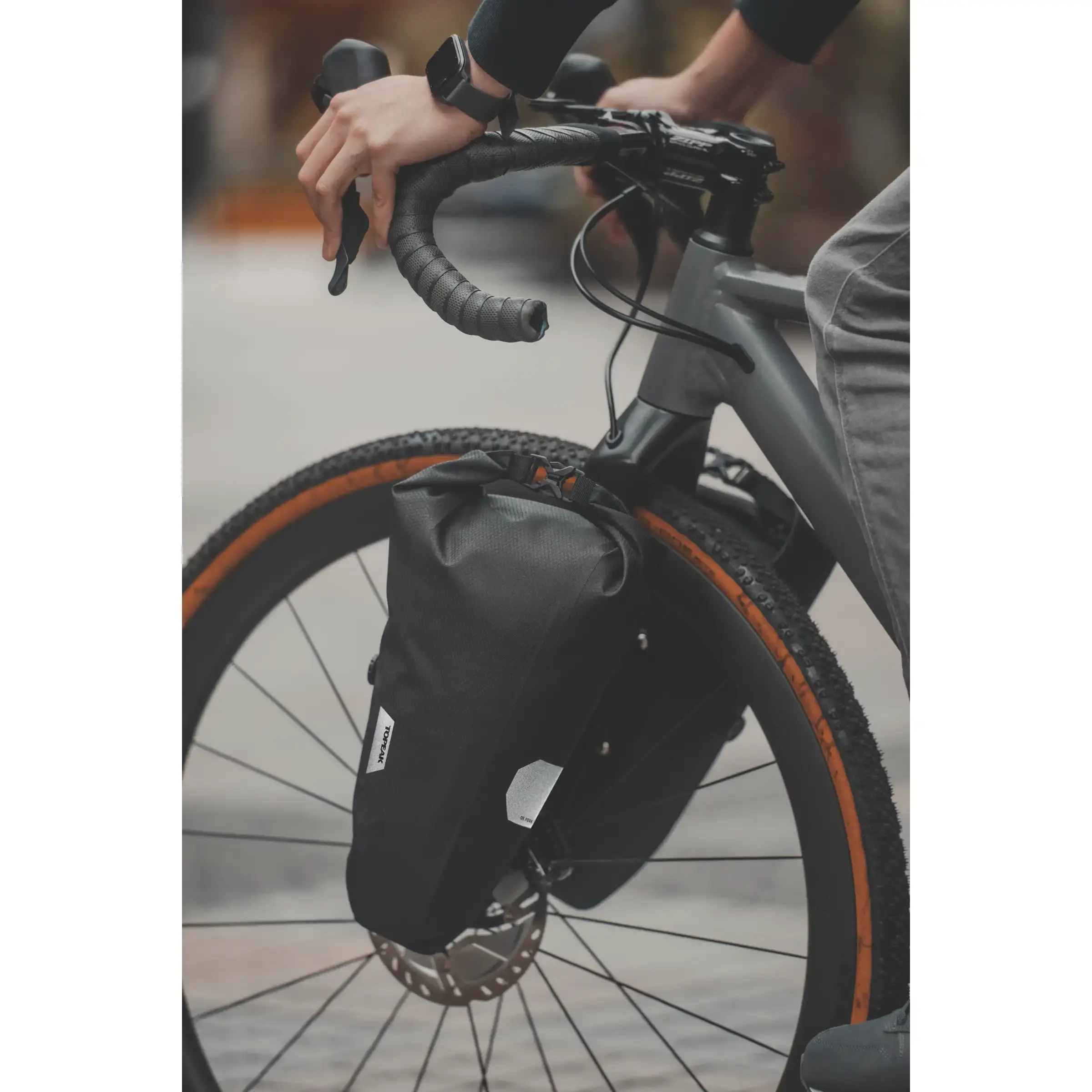 Topeak QR Drybag Bolt-On 5.8L Vorktas Zwart