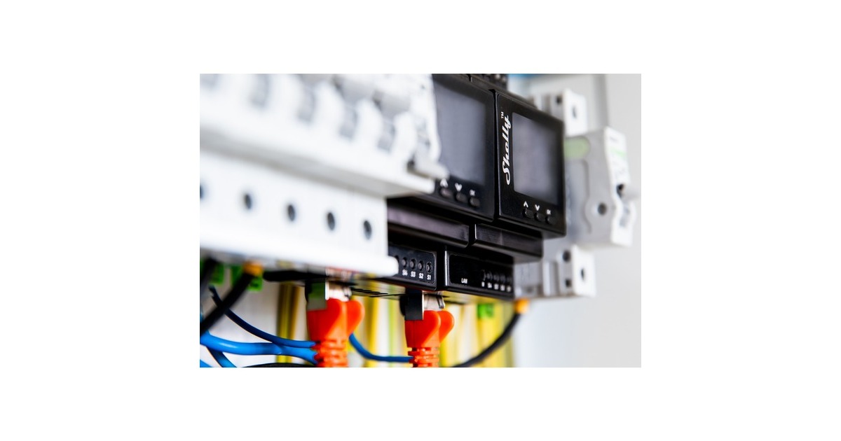 ShellyPro 4PM relais  (4-kanaals, Wifi, LAN, Bluetooth)