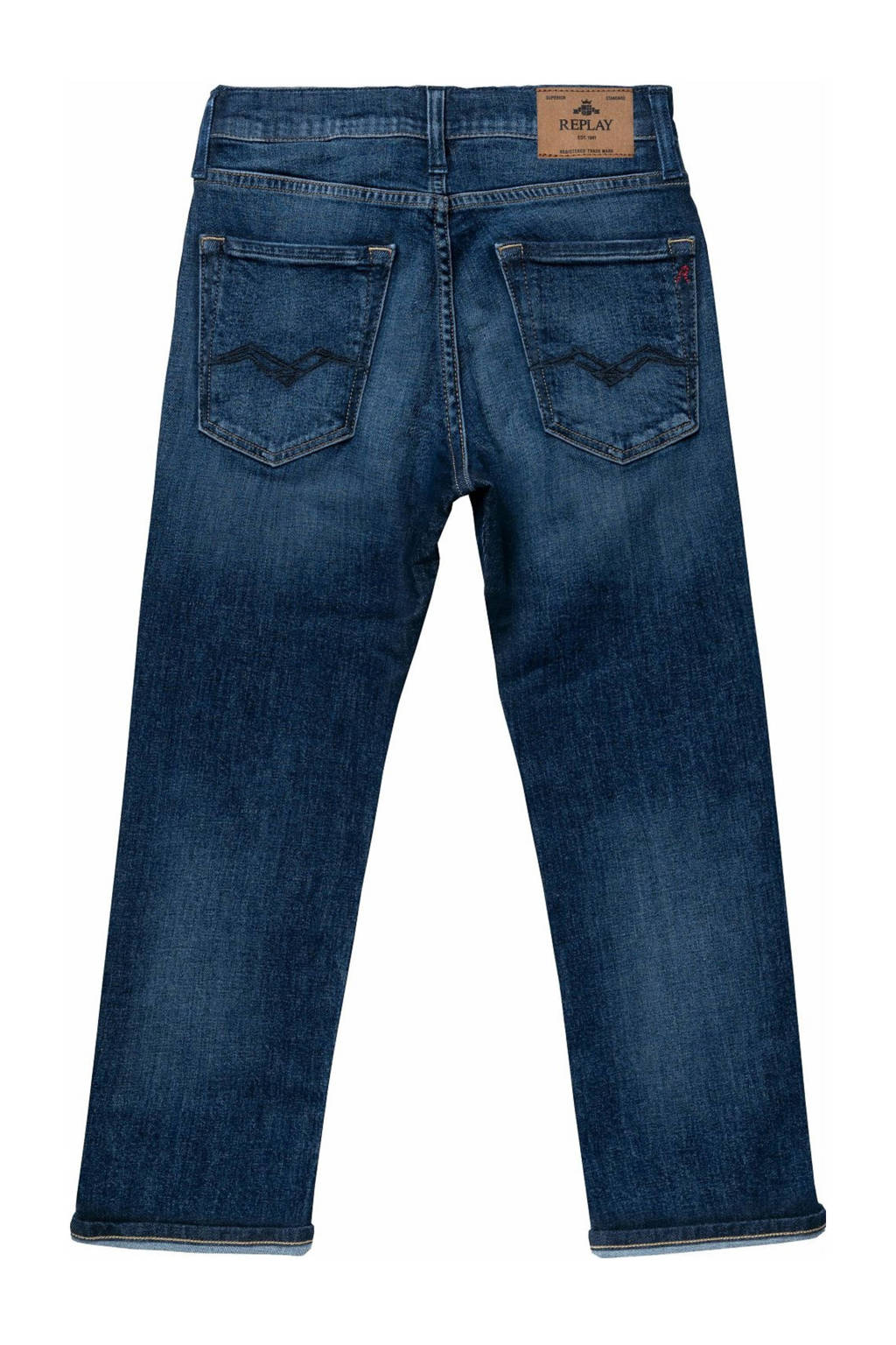REPLAY boyfriend jeans medium blue denim