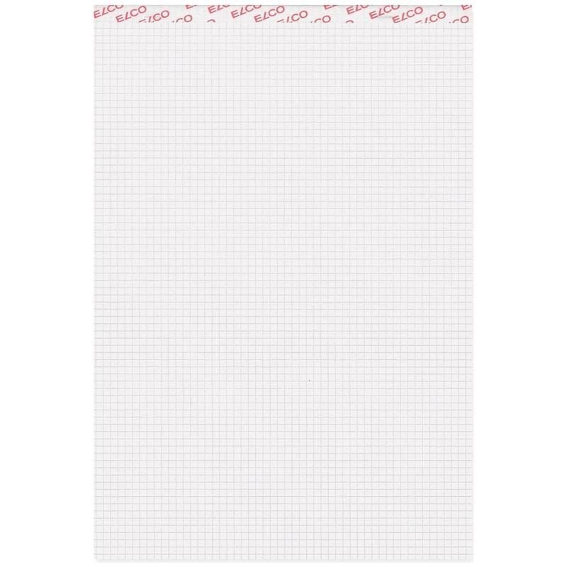 Elco Office Notizblock, A4, kariert 5 mm, grau