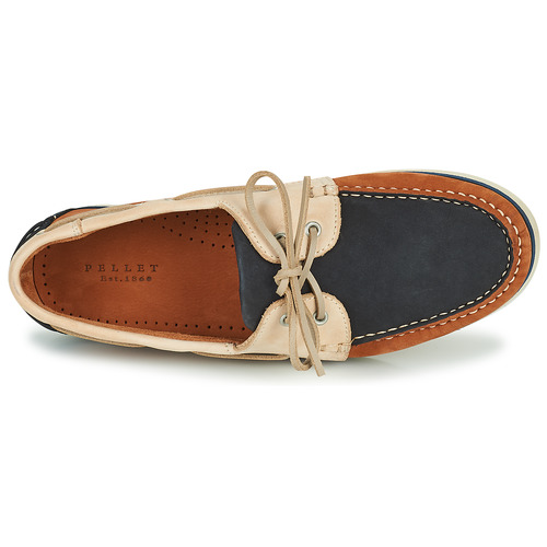 Pellet - VENDEE - Nubuck tan / beige / marine