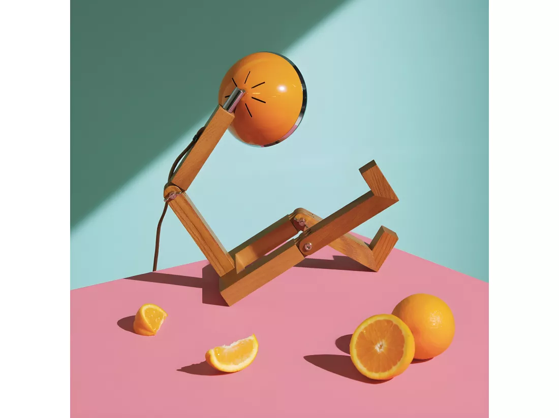 Lampe de table Mr. Wattson Orange Mc Laren Piffany Copenhagen - Mr. Wattson