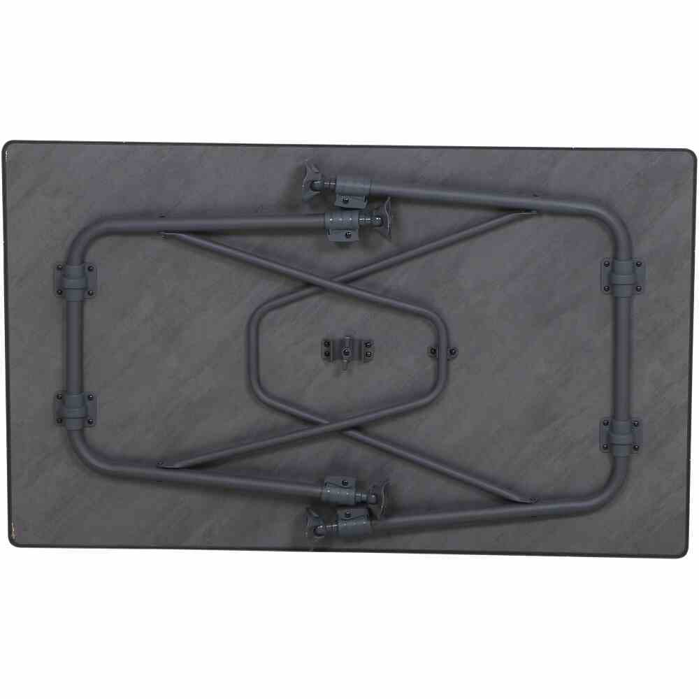 CampingtischXL PREMIUM - anthrazit-dunkelgrau - 115x70 cm