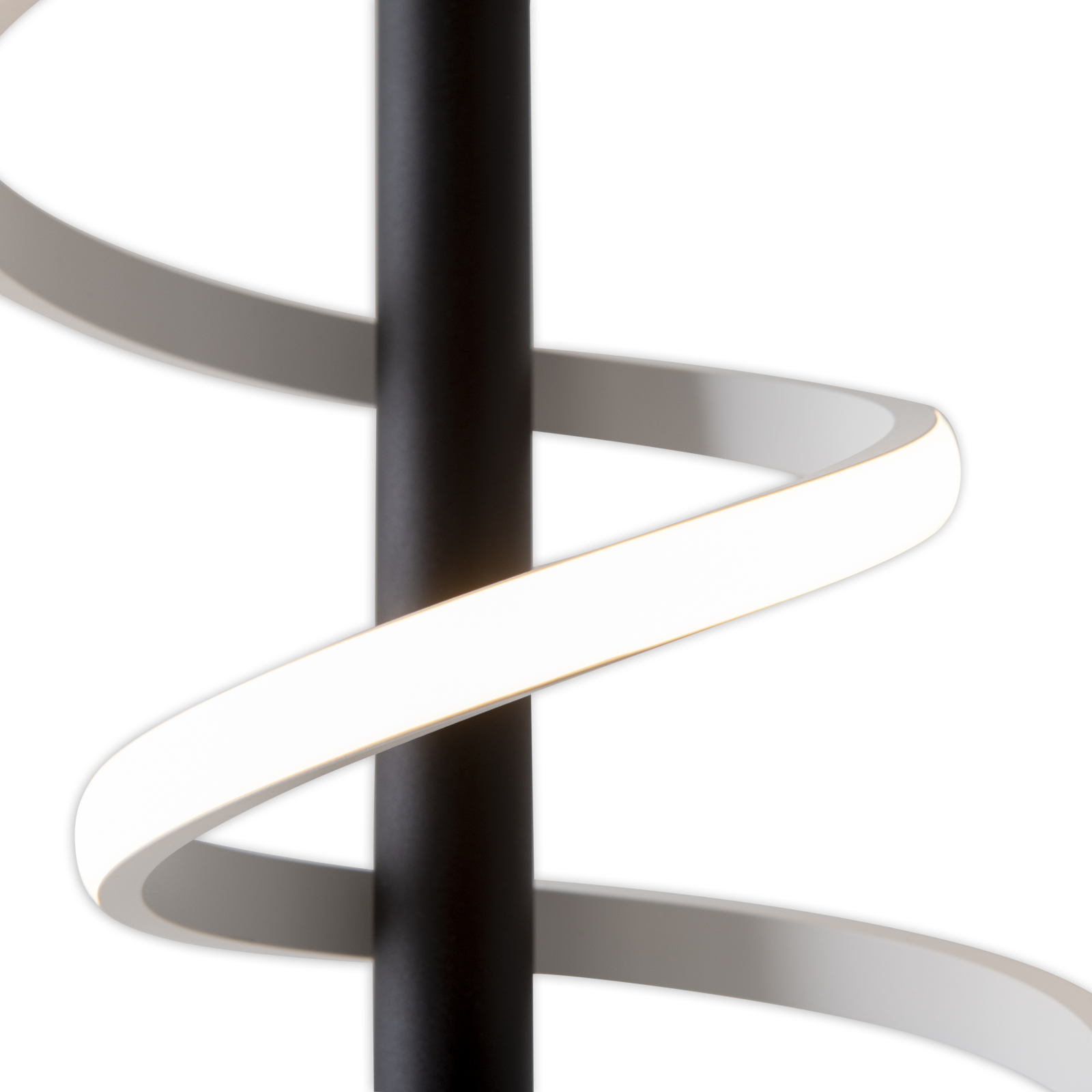 LED-Stehleuchte - schwarz - dimmbar