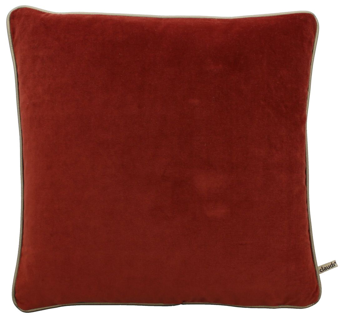 Sierkussen Brique + Piping Gold Scott  | ClaudiB45 x D45 cm