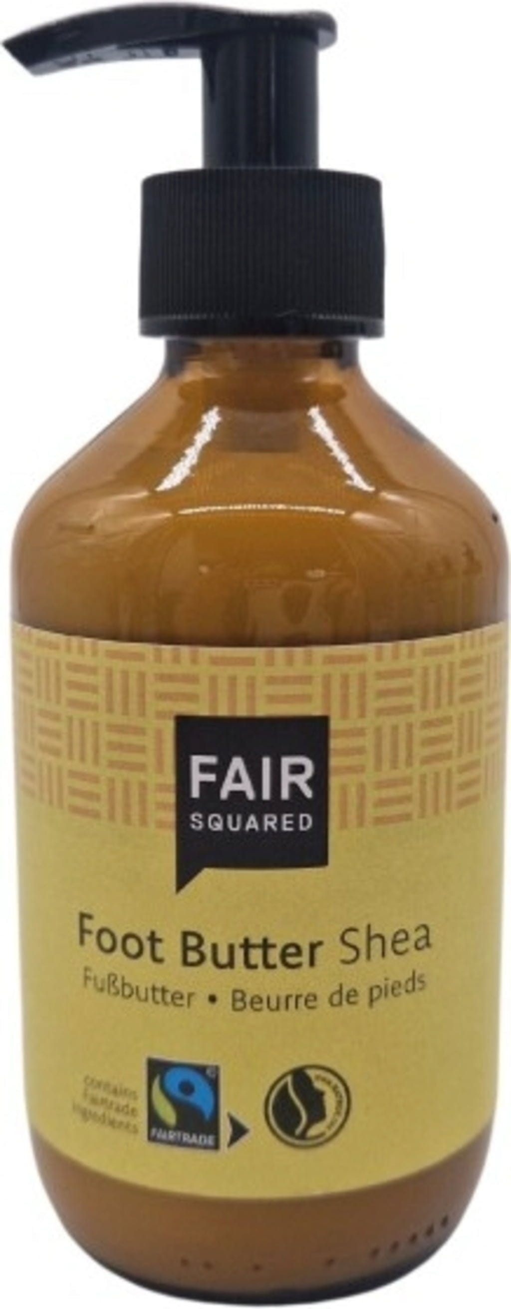 FAIR SQUARED  Fußbutter Shea, 240 ml