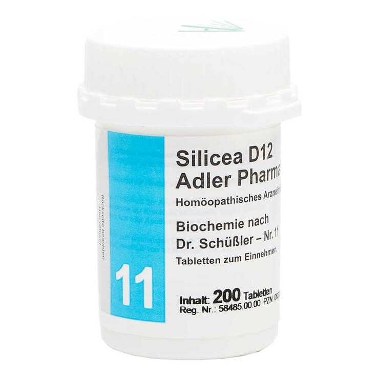 Biochemie Adler 11 Silicea D12 Adler Ph. Tabletten, 200 St