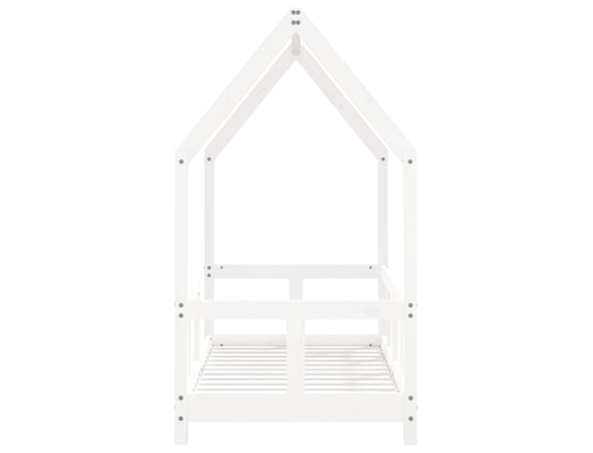 VIDAXL - Lit enfant Cadre de lit pour enfant blanc 70x140 cm bois de pin massif