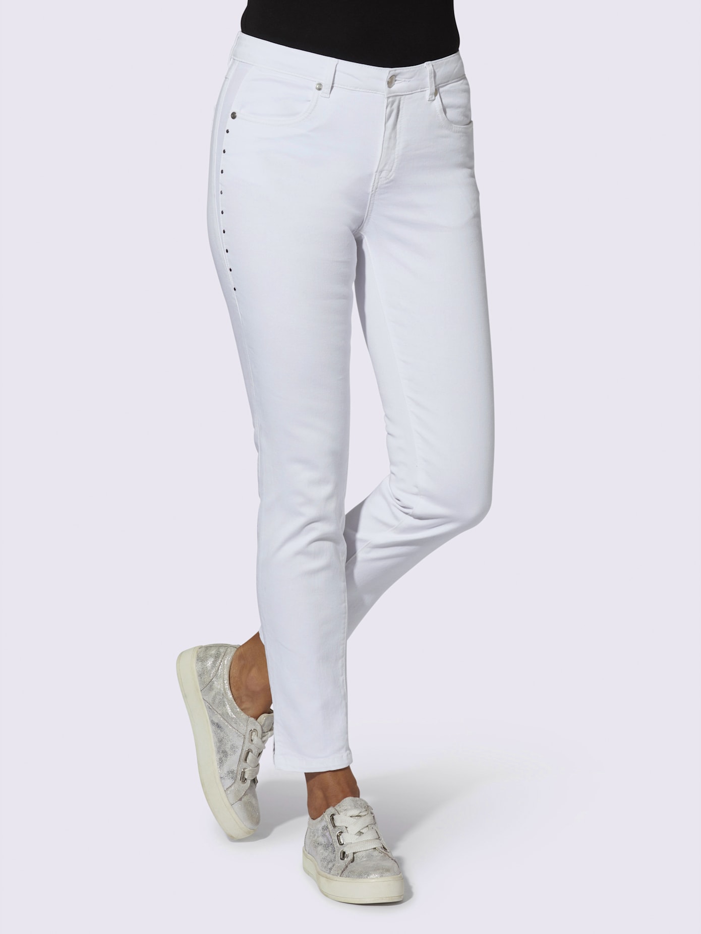 Jean coton extensible confortable