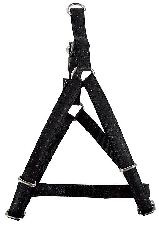 Harnais réglable Mc Leather 15mm noir