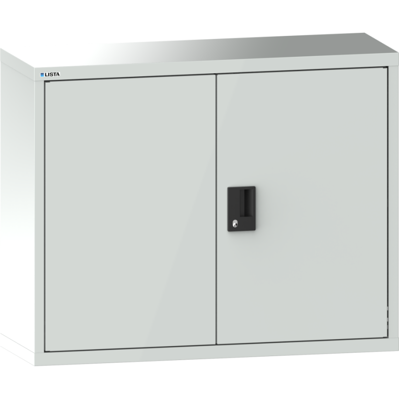 Armoire suspendue à portes pleines Lista - H 80 x L 100 x P 35 cm