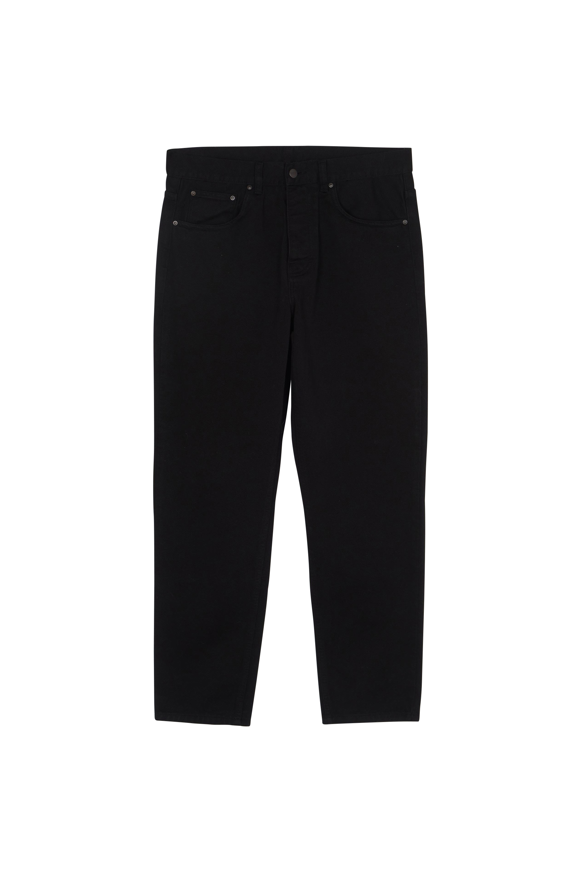 CARHARTT WIP Jean droit NEWEL Noir