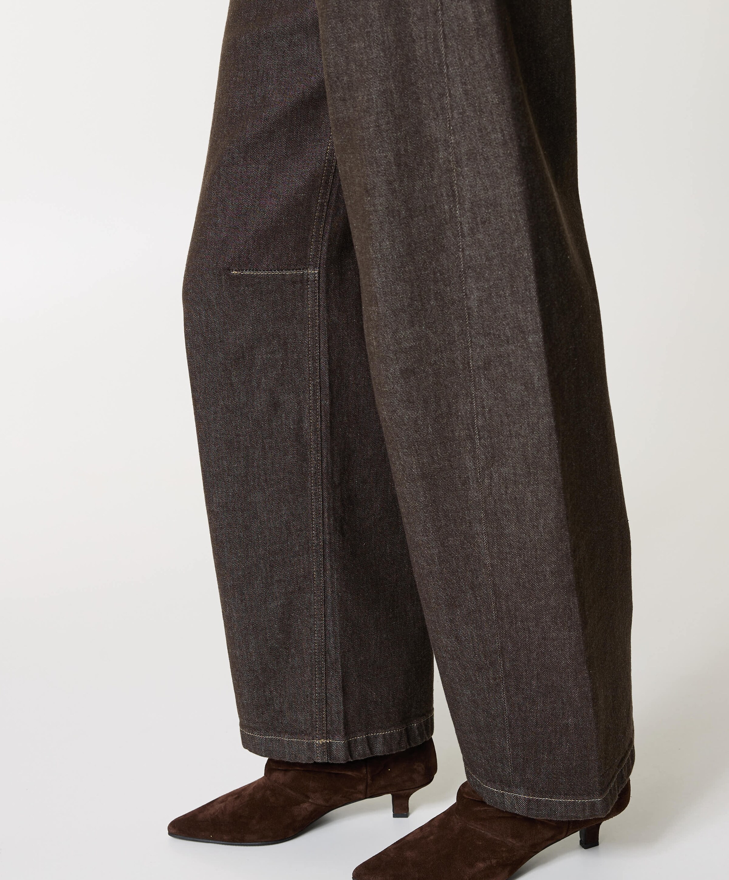 Drykorn Liable dames jeans bruin